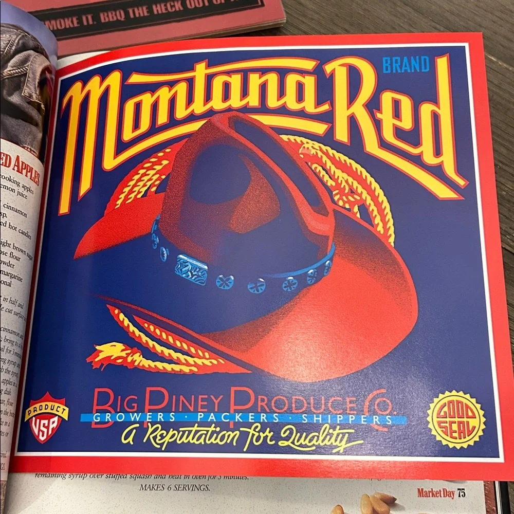 Marlboro Cookbooks Set - morning fires evening lights fold outs advertising BBQ